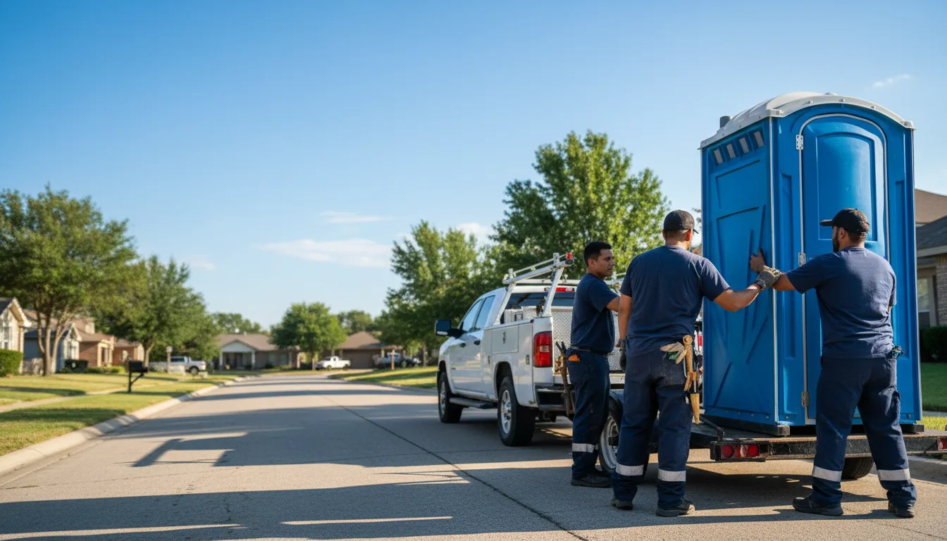 Portable Toilet Rental in Pasadena, TX near me